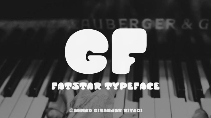 GF Fatstar Font