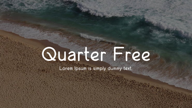 Quarter Free Font