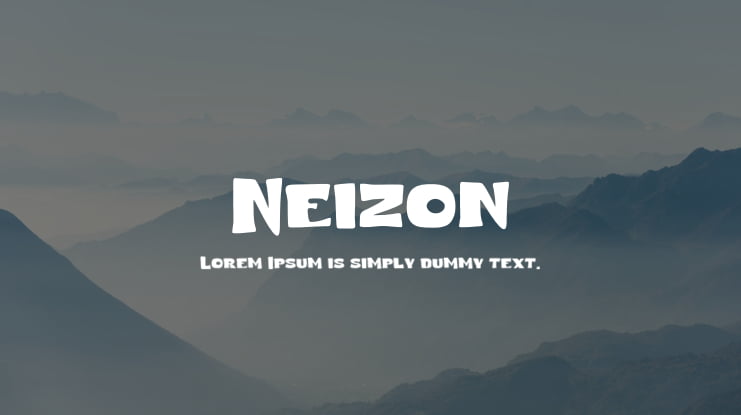 Neizon Font Family