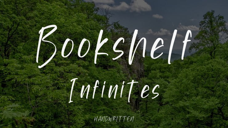 Bookshelf Infinites Font