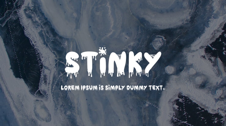 stinky Font