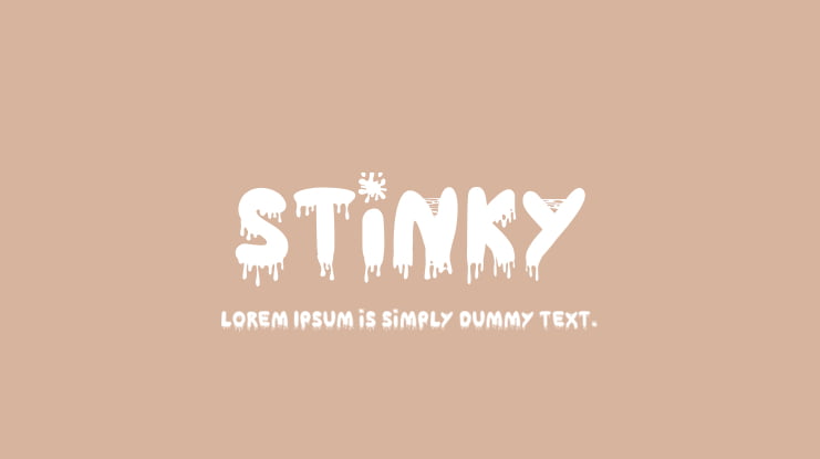 stinky Font