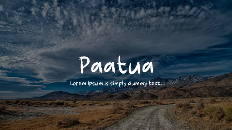 Paatua Font