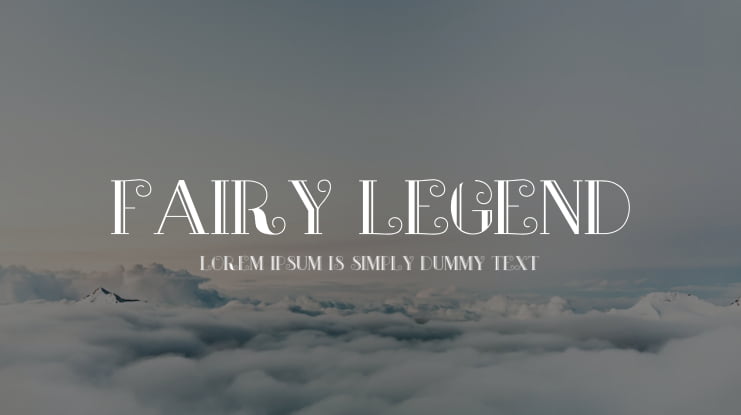 Fairy Legend Font