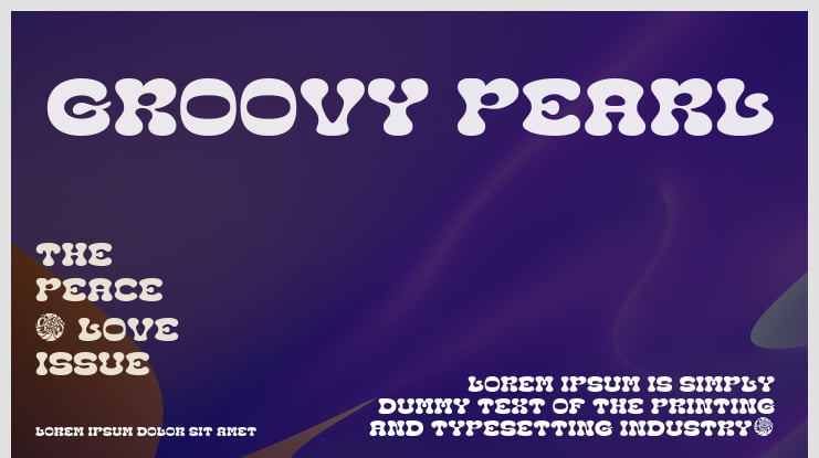 Groovy Pearl Font