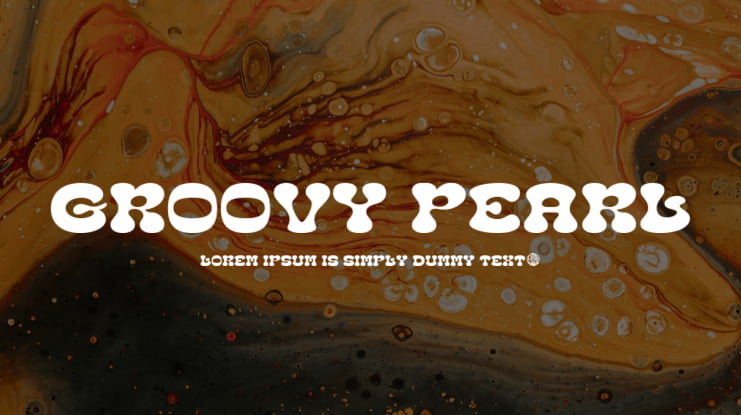 Groovy Pearl Font