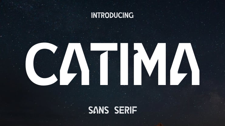 Catima Font