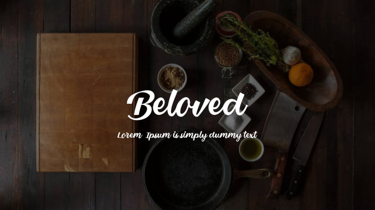 Beloved Font