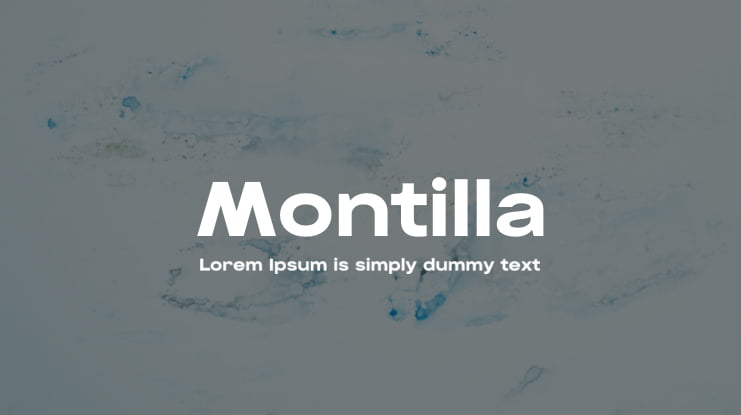 Montilla Font