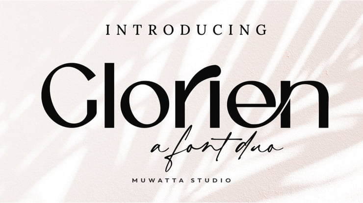 Glorien Sans Serif Font Family