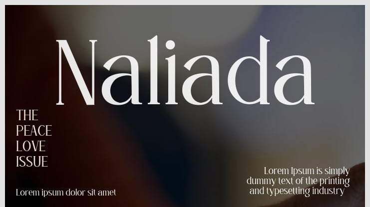 Naliada Font