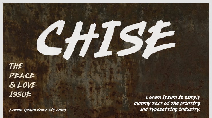 CHISE Font