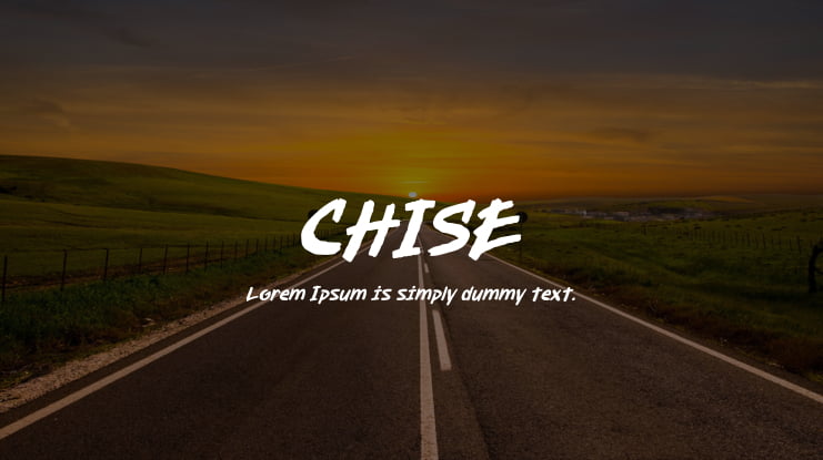 CHISE Font