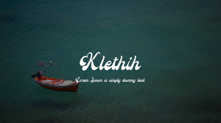 Klethih Font