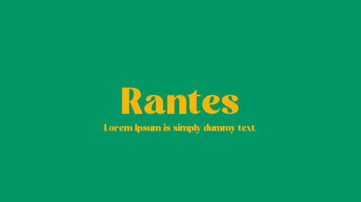 Rantes Font