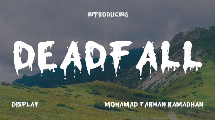 Deadfall Font