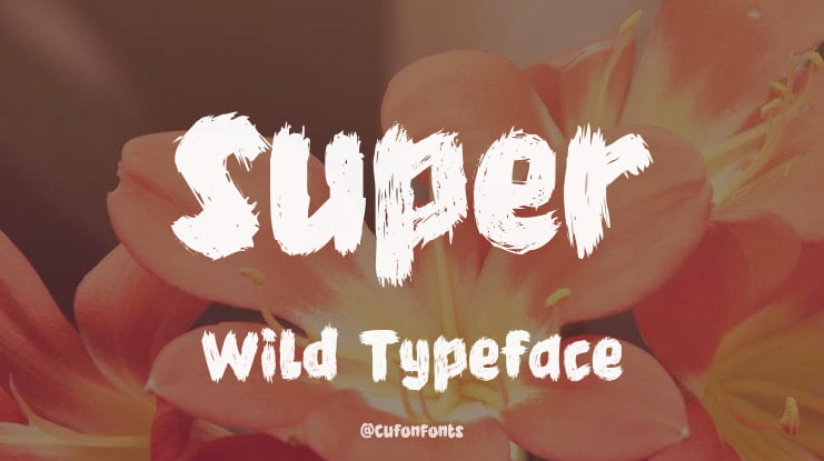 Super Wild Font