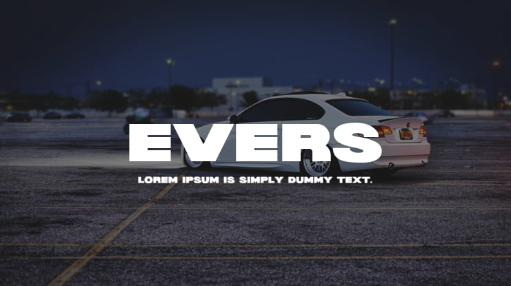 Evers Font