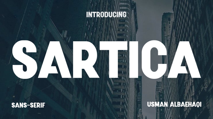 Sartica Font