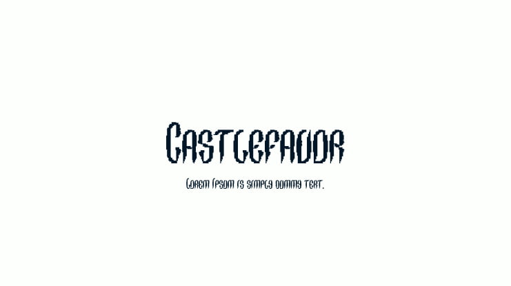 Castlefavor Font