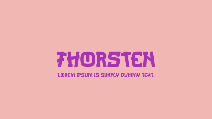 Thorsten Font