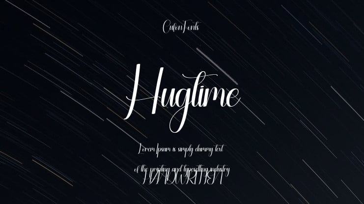 Hugtime Font