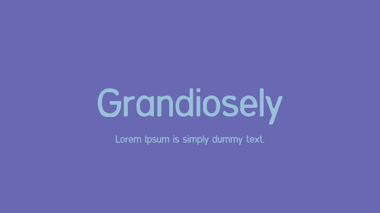 Grandiosely Font Family