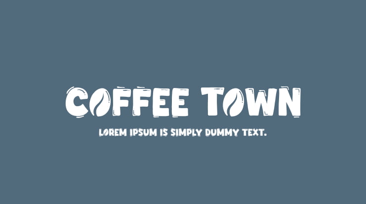 Coffee Town Font