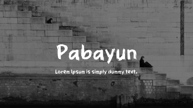 Pabayun Font