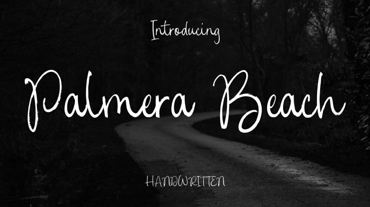 Palmera Beach Font