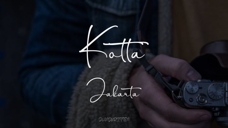 Kotta Jakarta Font