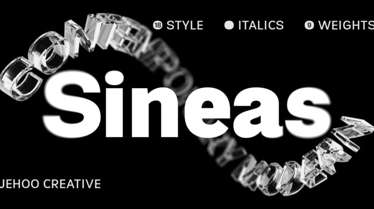 JHC Sineas Font Family