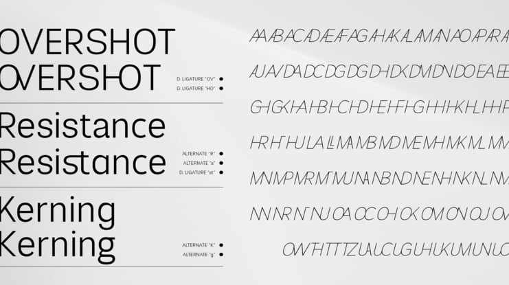 JHC Sineas Font Family