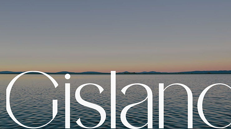 Gisland Font