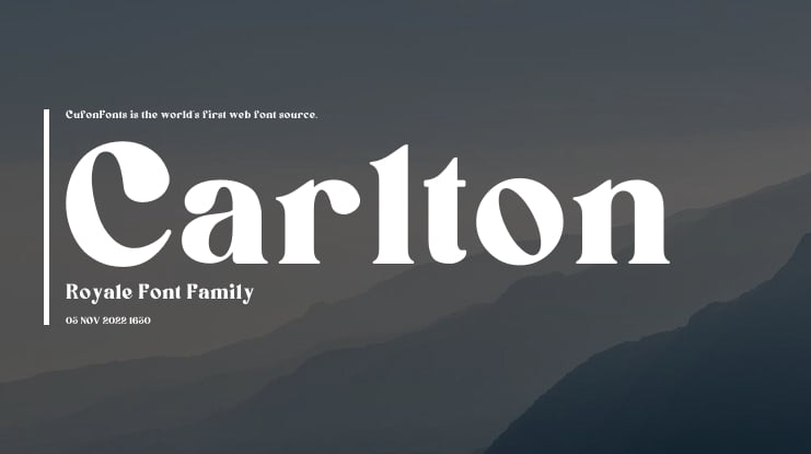 Carlton Royale Font