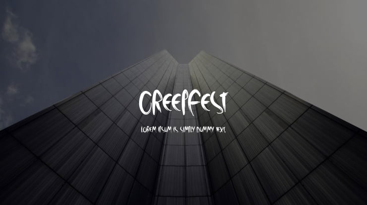 Creepfest Font