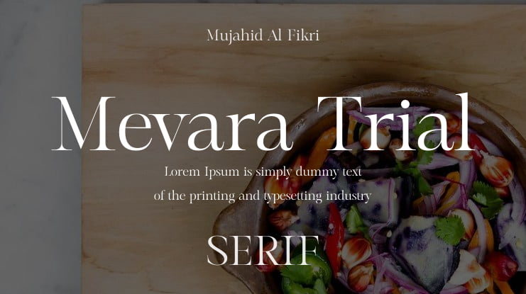 Mevara Trial Font