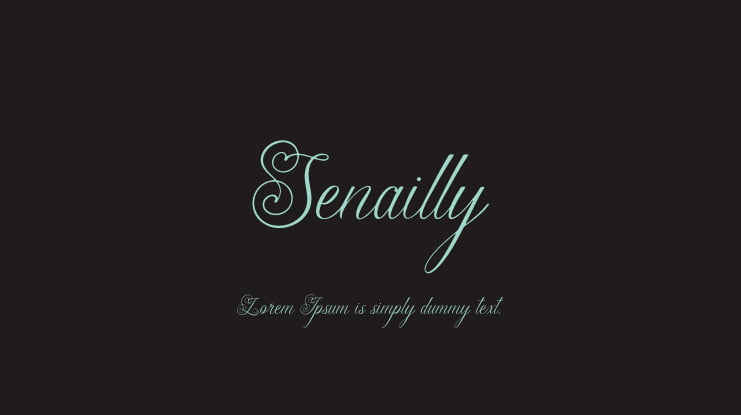 Senailly Font