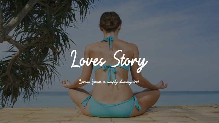 Loves Story Font