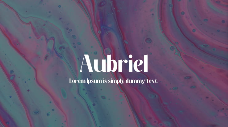 Aubriel Font