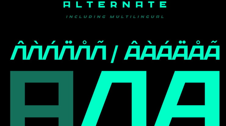 Aeogo Form Font Family