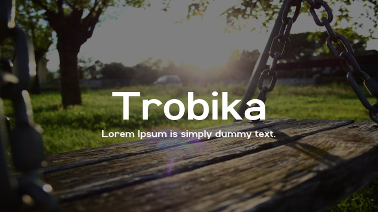 Trobika Font