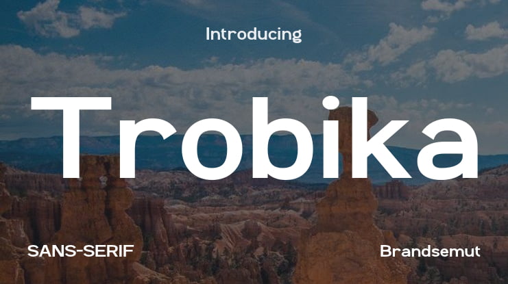 Trobika Font