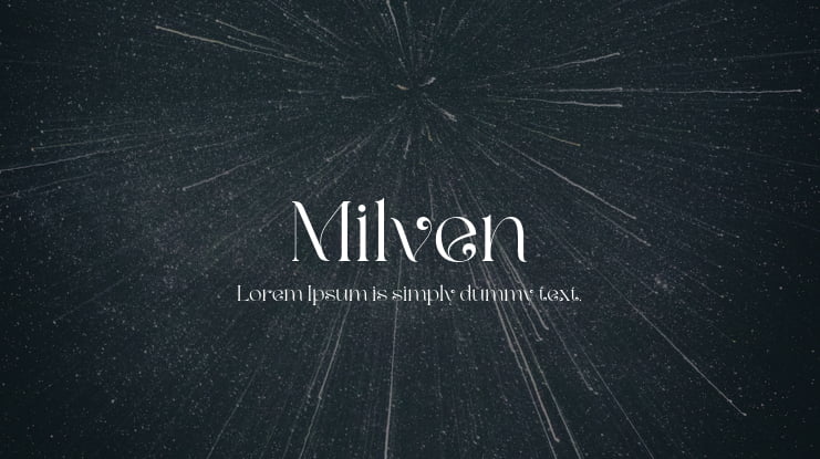 Milven Font