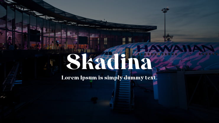 Skadina Font