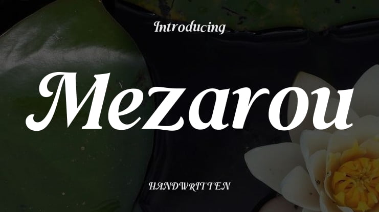 Mezarou Font