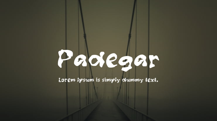 Padegar Font