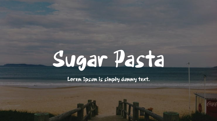 Sugar Pasta Font