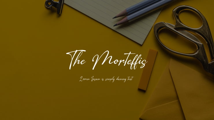 The Morteffis Font