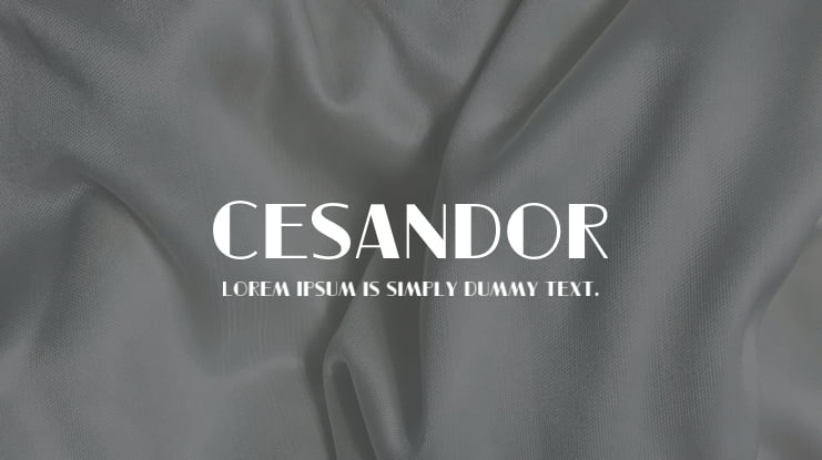 Cesandor Font